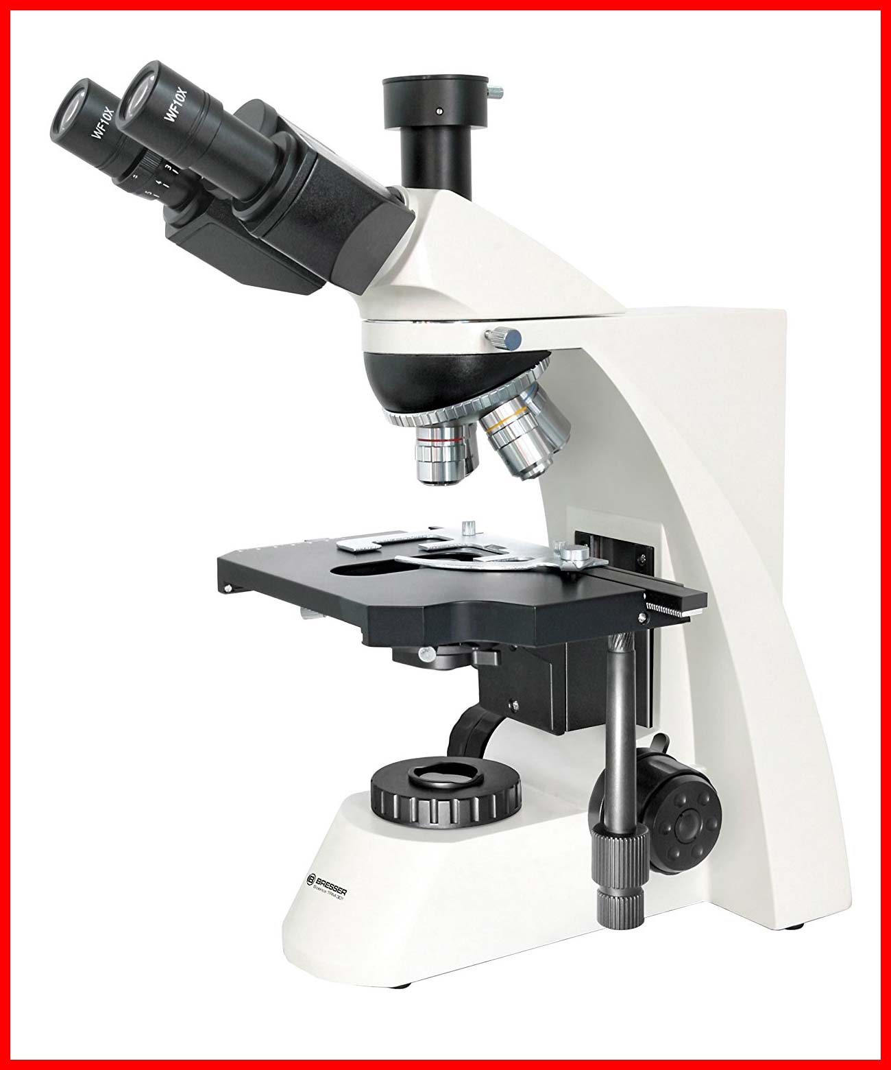 Trinokular-Labormikroskop Bresser Science TRM-301