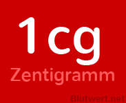 1 Zentigramm