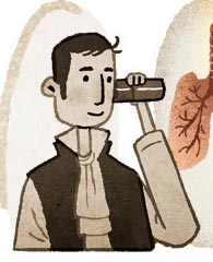 Laënnec im Google Doodle