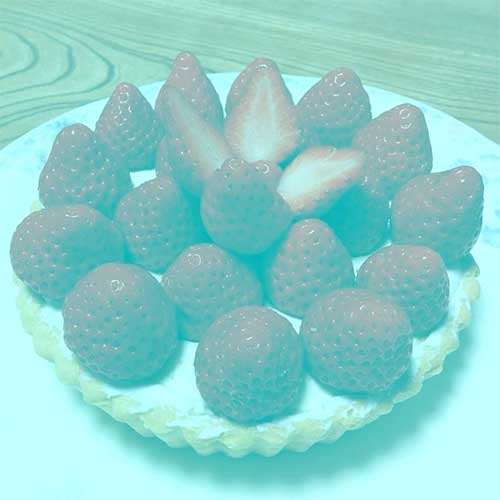 Optisches Phänomen: Erdbeeren ohne Rot