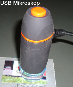 USB-Mikroskop - z.B. für Briefmarken