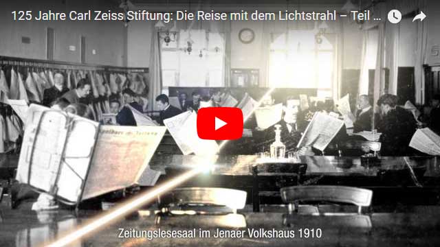Carl Zeiss Stiftung: Reise mit dem Lichtstrahl (u.a. Ernst Abbe)